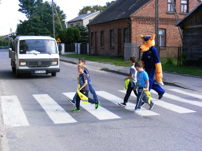 Lisek odwiedził ostrowską 'Czwórkę' (zdjęcia)