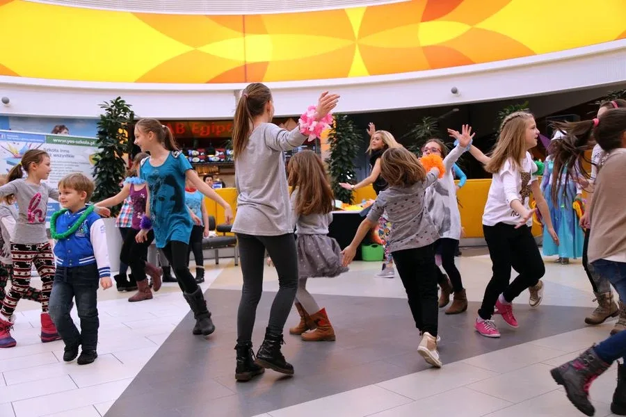 Zumba dla dzieci w Galerii Bursztynowej (zdjęcia, wideo)