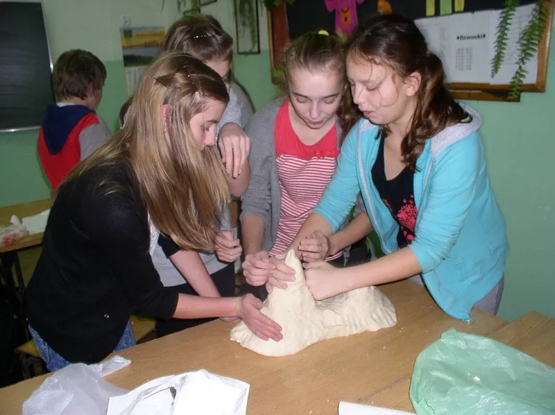 Zajęcia projektowe uczniów z Małkini (zdjęcia)