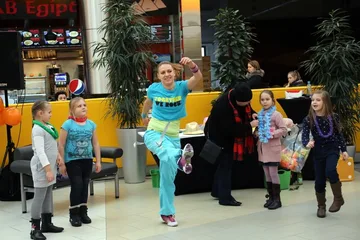 Zumba dla dzieci w Galerii Bursztynowej (zdjęcia, wideo)