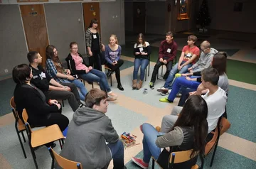Zajęcia projektowe uczniów z Małkini (zdjęcia)
