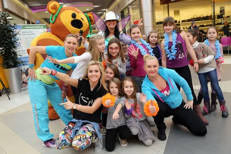 Zumba dla dzieci w Galerii Bursztynowej (zdjęcia, wideo)