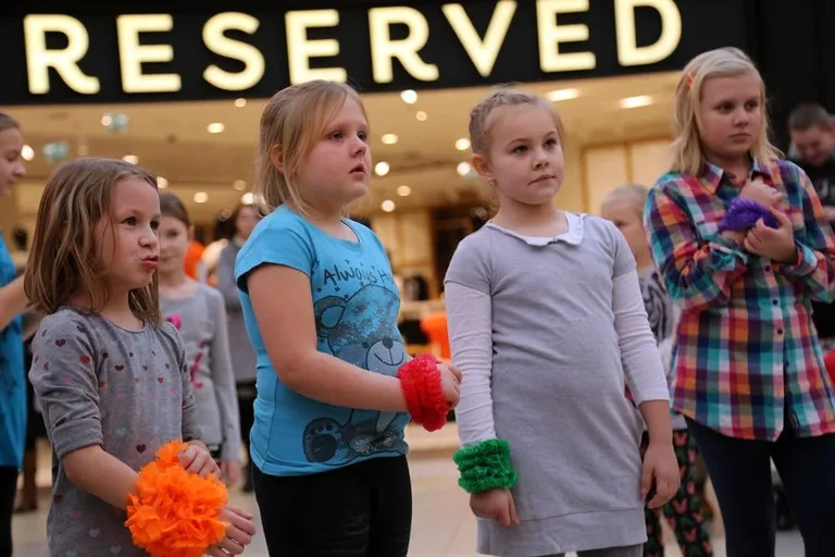 Zumba dla dzieci w Galerii Bursztynowej (zdjęcia, wideo)