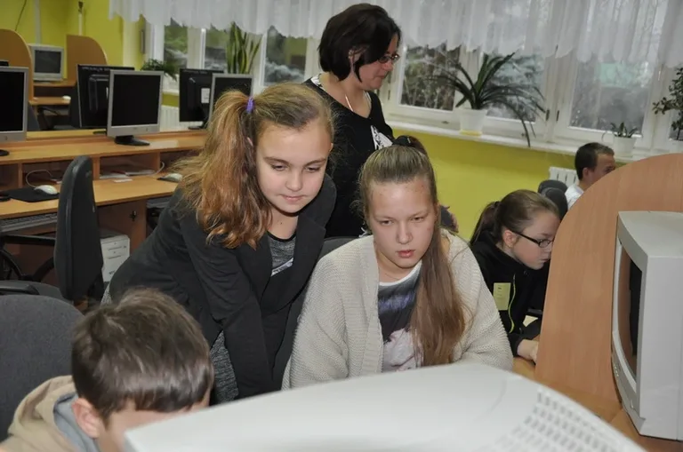 Zajęcia projektowe uczniów z Małkini (zdjęcia)