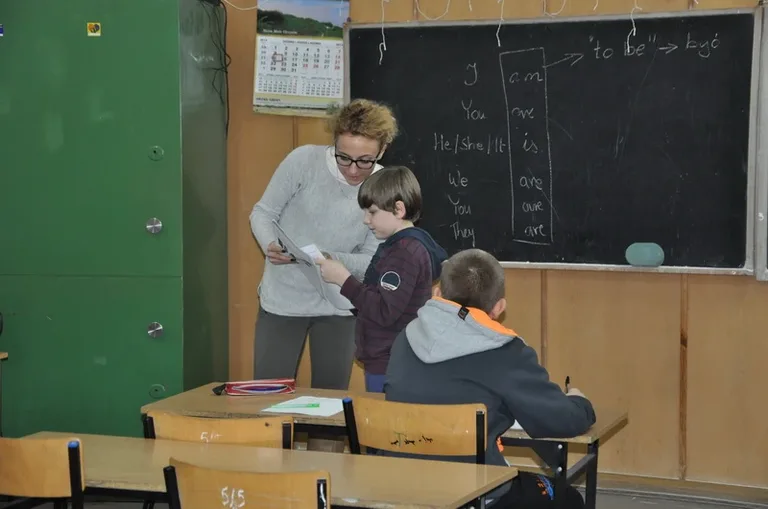 Zajęcia projektowe uczniów z Małkini (zdjęcia)