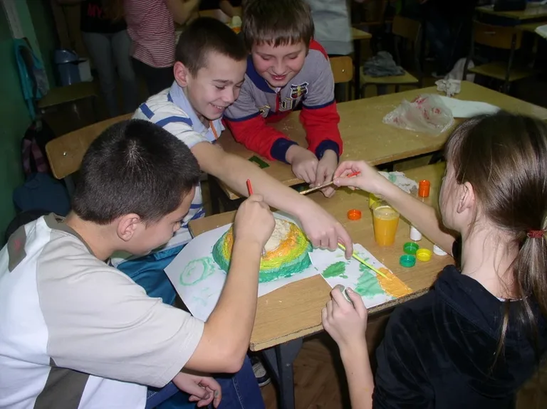 Zajęcia projektowe uczniów z Małkini (zdjęcia)