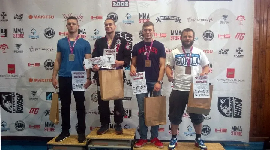 Sukcesy "goryli" na Octopus BJJ Cup (zdjęcia)