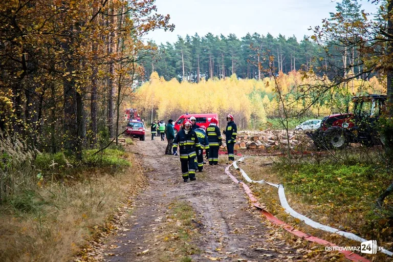 Ponad 400 strażaków gasiło pożar (zdjęcia, wideo)
