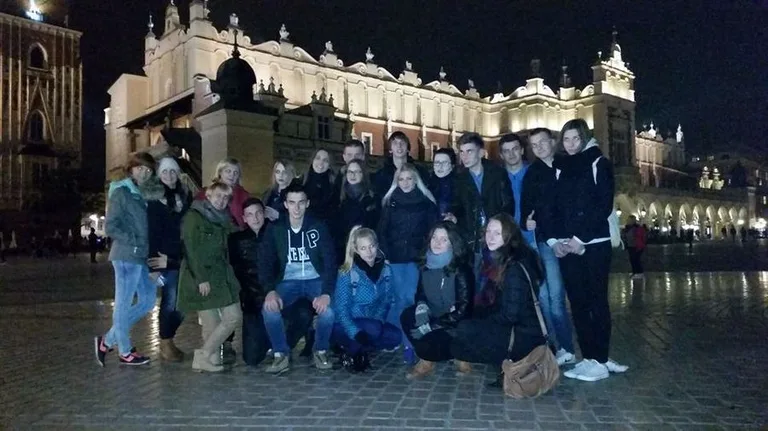 Pielgrzymka maturzystów ostrowskiego liceum