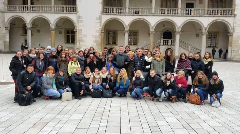 Pielgrzymka maturzystów ostrowskiego liceum