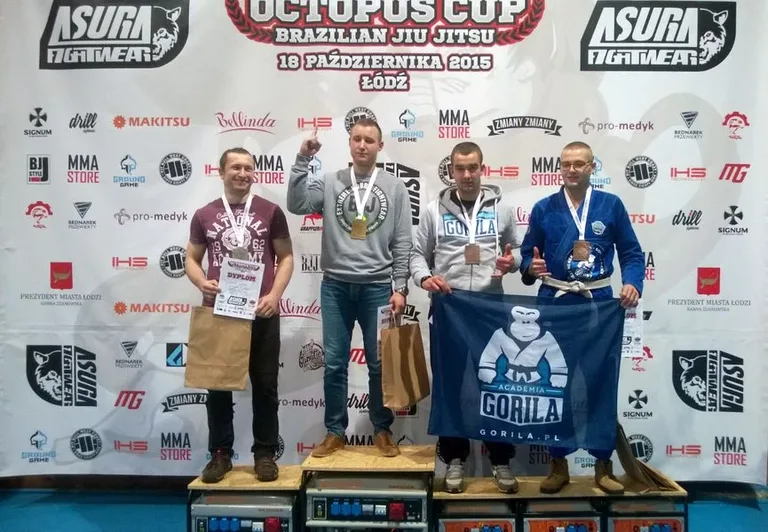 Sukcesy "goryli" na Octopus BJJ Cup (zdjęcia)
