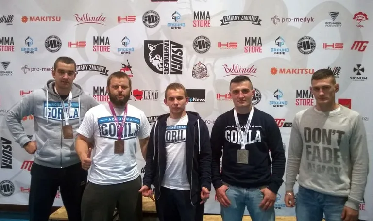 Sukcesy "goryli" na Octopus BJJ Cup (zdjęcia)