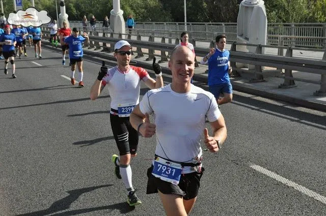 Debiut braci na maratonie warszawskim (zdjęcia)