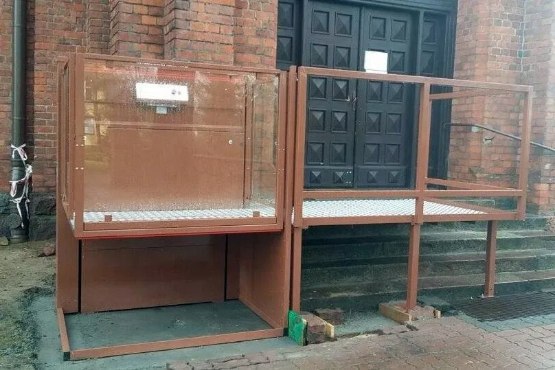 Podnośnik w ostrowskiej parafii (zdjęcia)