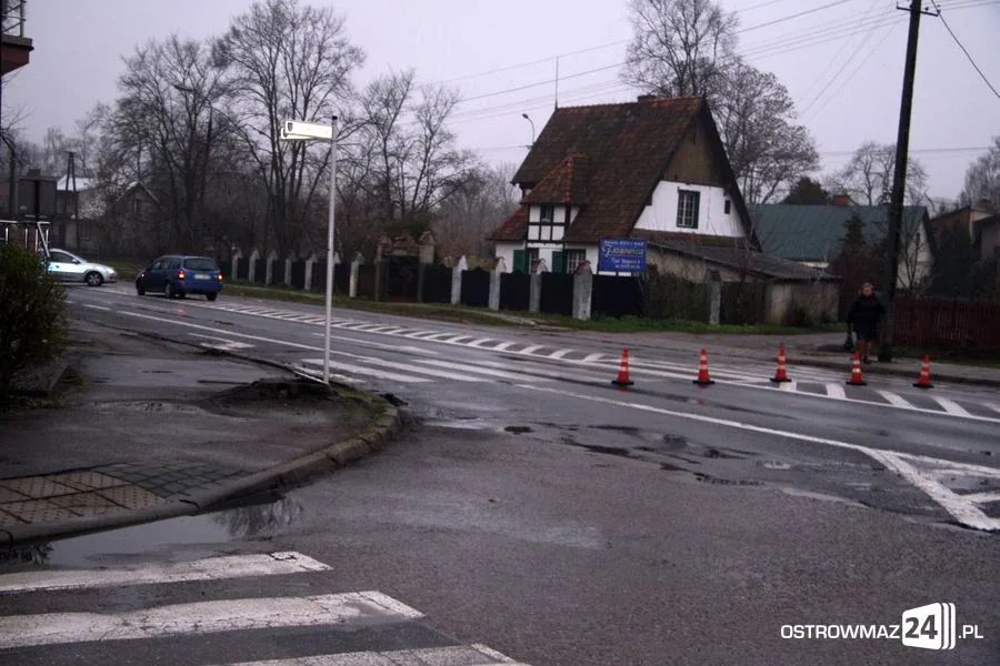 Potrącenie pieszej na ul. Armii Krajowej (zdjęcia)