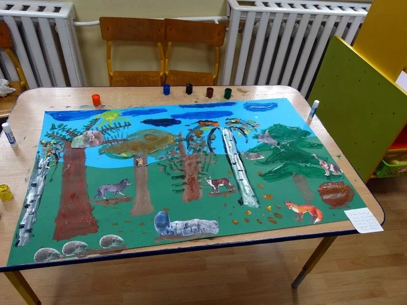 5-latki poznały jesienny las (zdjęcia)