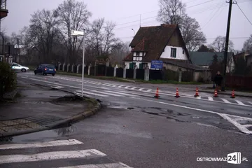 Potrącenie pieszej na ul. Armii Krajowej (zdjęcia)