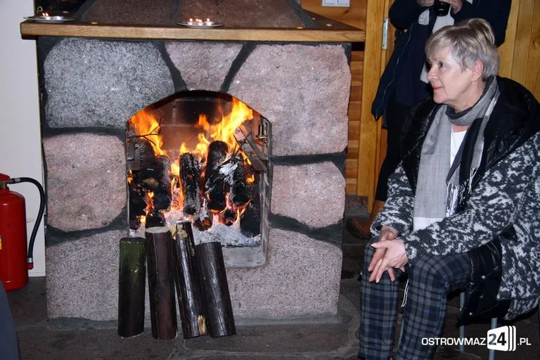 Rozmowy grupy PaT przy kominku (zdjęcia)