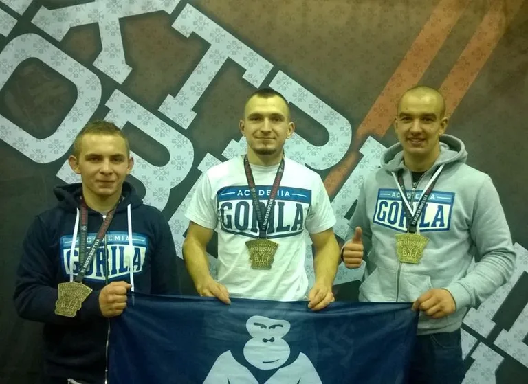 Dwóch Mistrzów Polski w Academii Gorila (zdjęcia)