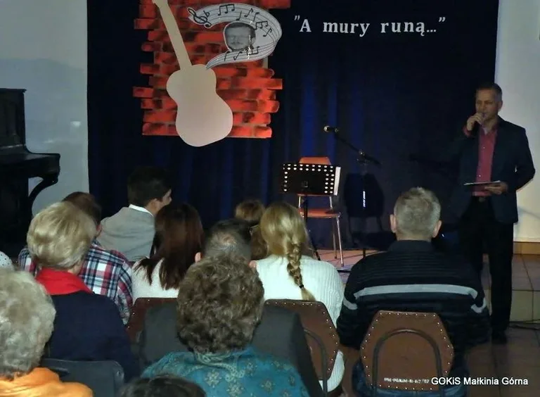 Koncert pieśni Jacka Kaczmarskiego w Małkini
