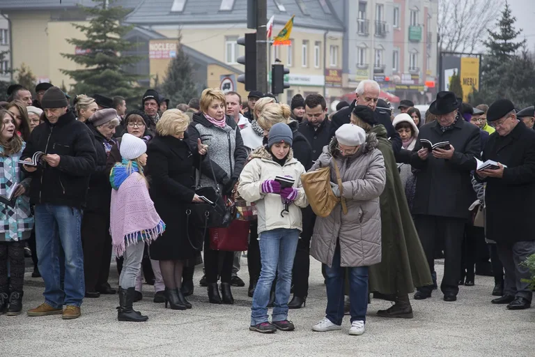 Uroczyste odsłonięcie pomnika ŻW (zdjęcia, wideo)