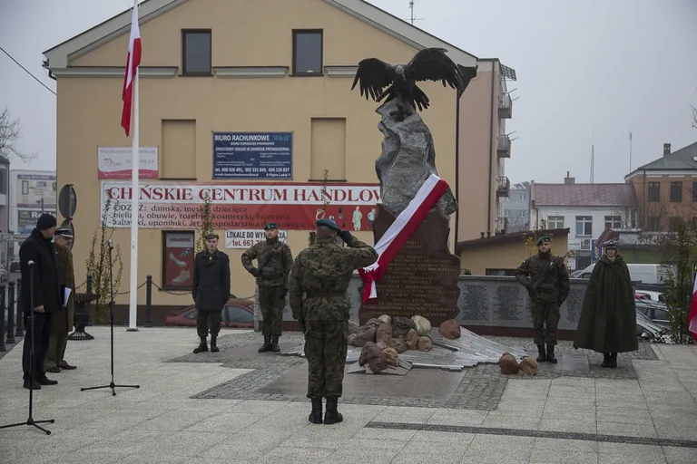 Uroczyste odsłonięcie pomnika ŻW (zdjęcia, wideo)