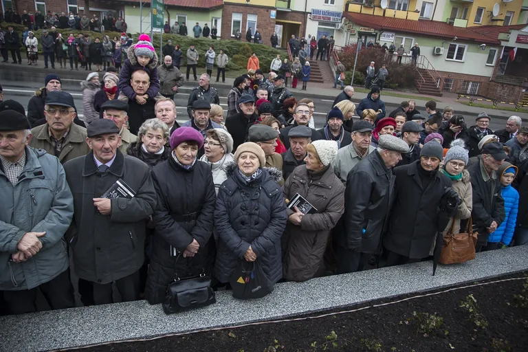 Uroczyste odsłonięcie pomnika ŻW (zdjęcia, wideo)
