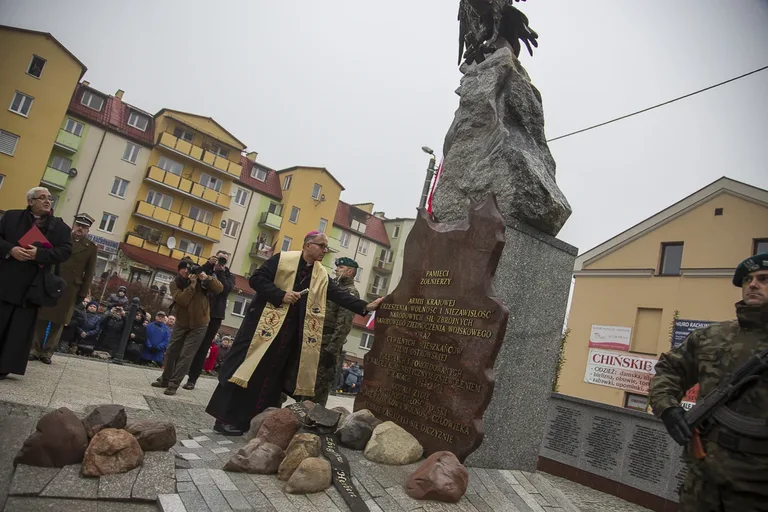 Uroczyste odsłonięcie pomnika ŻW (zdjęcia, wideo)