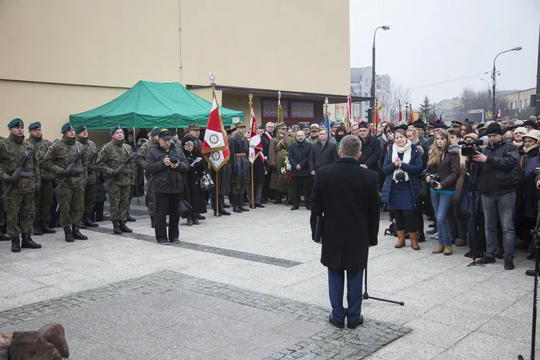 Uroczyste odsłonięcie pomnika ŻW (zdjęcia, wideo)
