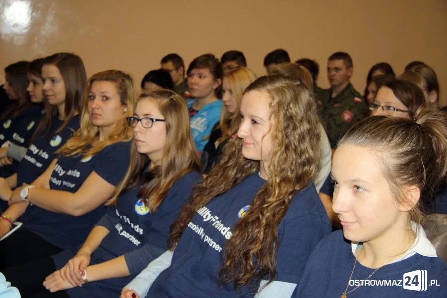 Wręczenie certyfikatów Erasmus+ w "Rubinku"
