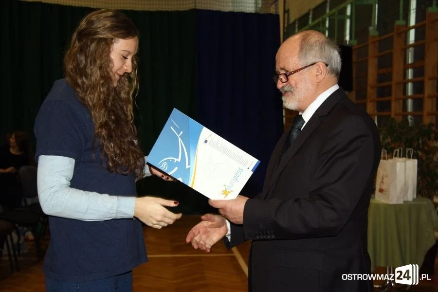 Wręczenie certyfikatów Erasmus+ w "Rubinku"