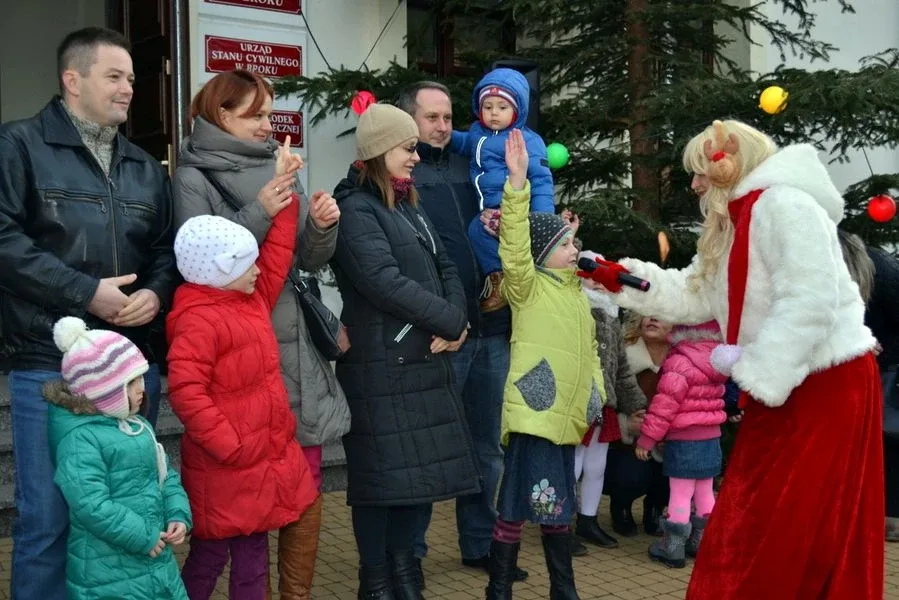 Święty Mikołaj odwiedził dzieci z Broku (zdjęcia)