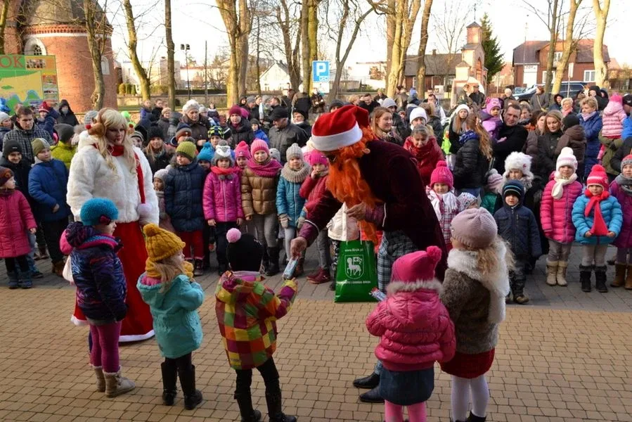 Święty Mikołaj odwiedził dzieci z Broku (zdjęcia)