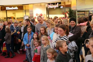 Święty Mikołaj w Galerii Bursztynowej (zdjęcia)