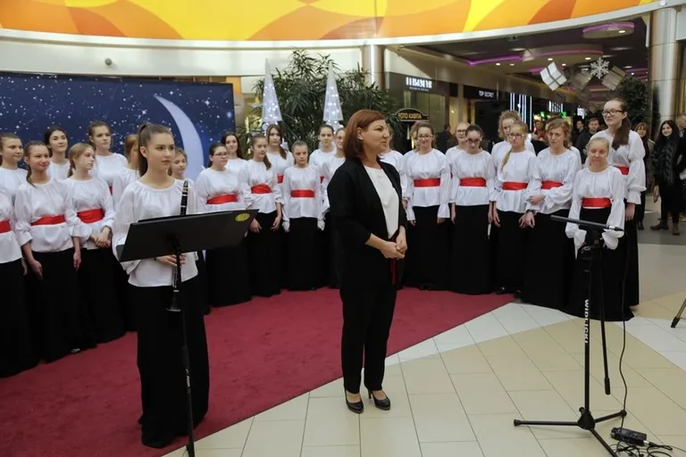 Świąteczne nastroje w Galerii Bursztynowej