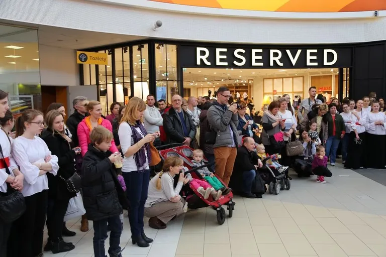 Świąteczne nastroje w Galerii Bursztynowej