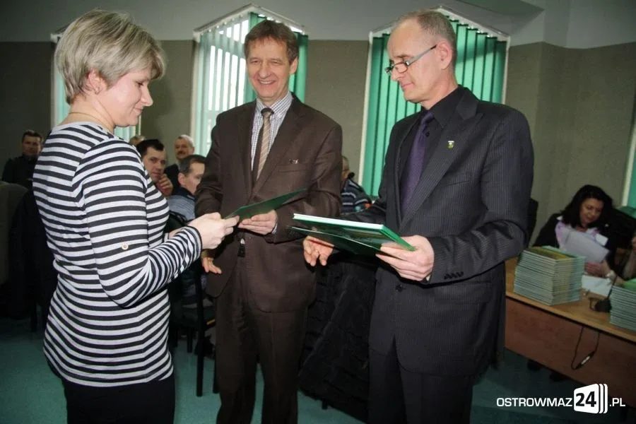 Nowi sołtysi w gminie Ostrów Mazowiecka (zdjęcia)