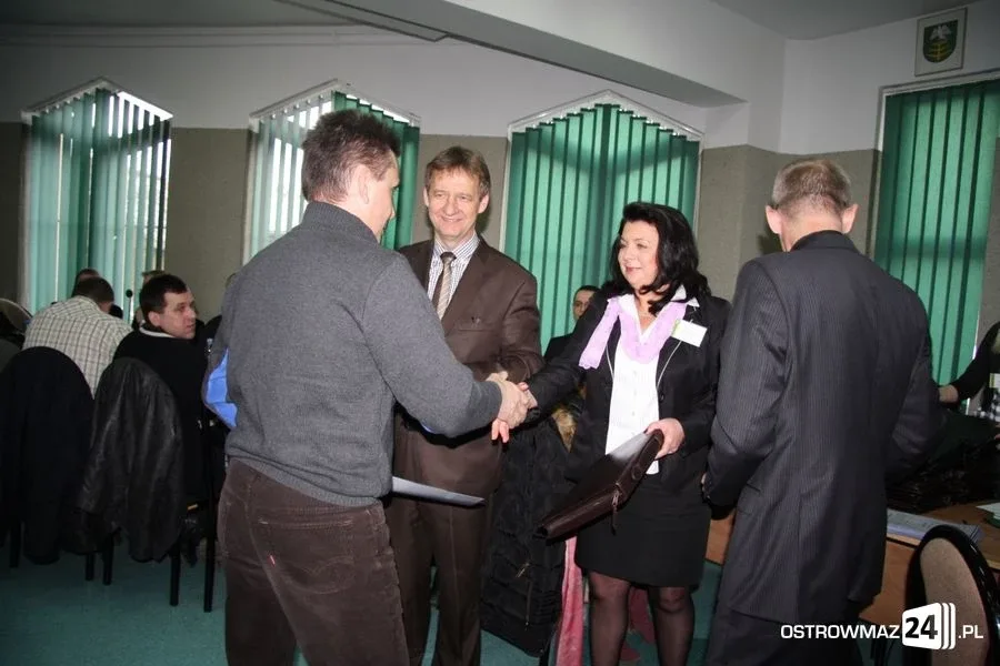 Nowi sołtysi w gminie Ostrów Mazowiecka (zdjęcia)