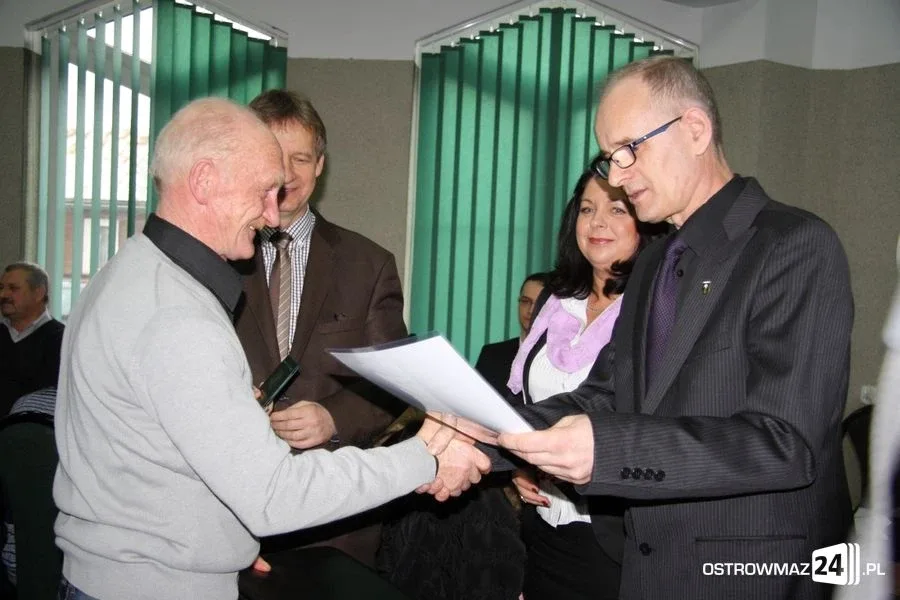 Nowi sołtysi w gminie Ostrów Mazowiecka (zdjęcia)