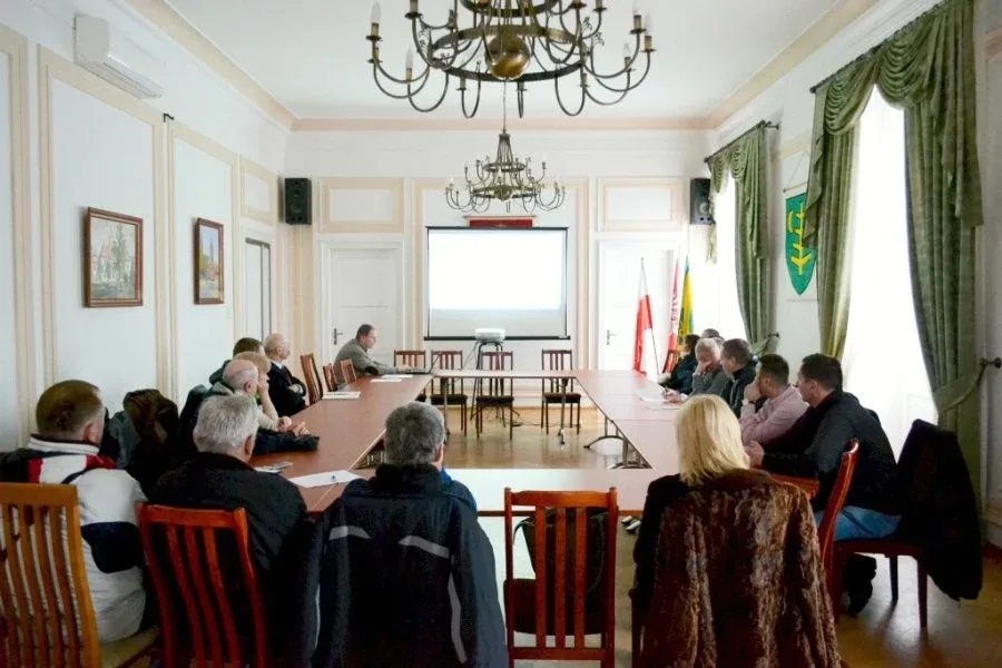 Burmistrz rozmawiał z mieszkańcami o ulicach (zdjęcia)