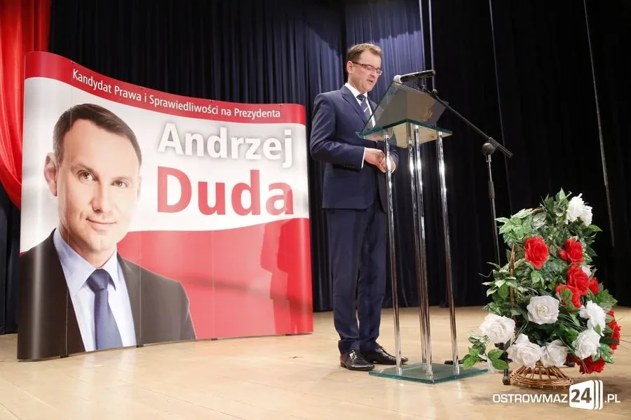 Burmistrz i wicestarosta na spotkaniu z Andrzejem Dudą