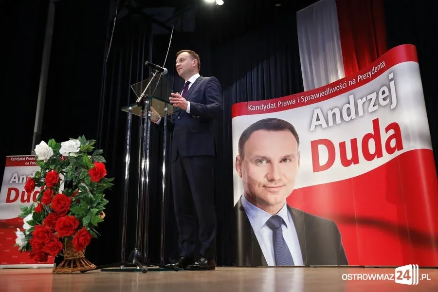 Burmistrz i wicestarosta na spotkaniu z Andrzejem Dudą