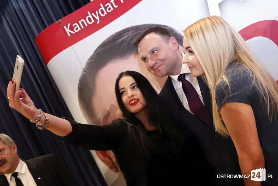 Burmistrz i wicestarosta na spotkaniu z Andrzejem Dudą