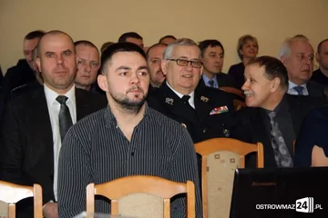 Odprawa roczna KPP w Ostrowi Mazowieckiej (zdjęcia)