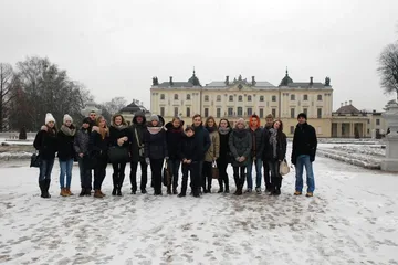 Ostrowscy uczniowie na wycieczce w Białymstoku