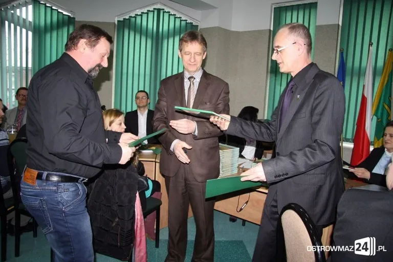 Nowi sołtysi w gminie Ostrów Mazowiecka (zdjęcia)