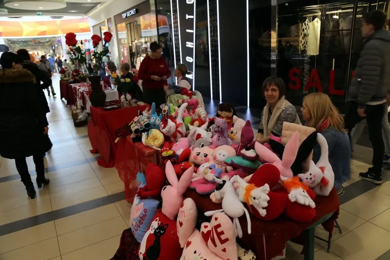 Walentynki w Galerii Bursztynowej (zdjęcia)