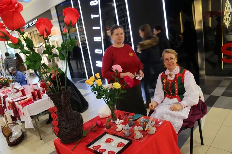 Walentynki w Galerii Bursztynowej (zdjęcia)