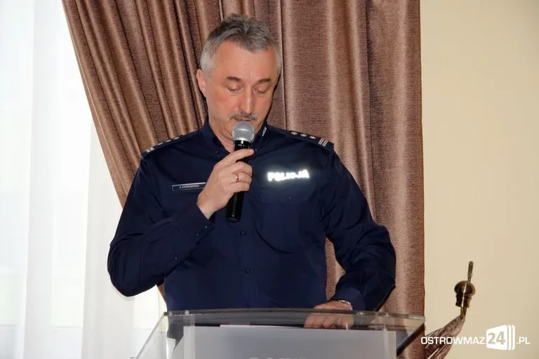 Odprawa roczna KPP w Ostrowi Mazowieckiej (zdjęcia)