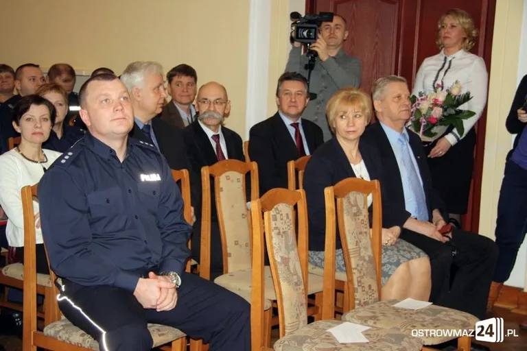 Odprawa roczna KPP w Ostrowi Mazowieckiej (zdjęcia)